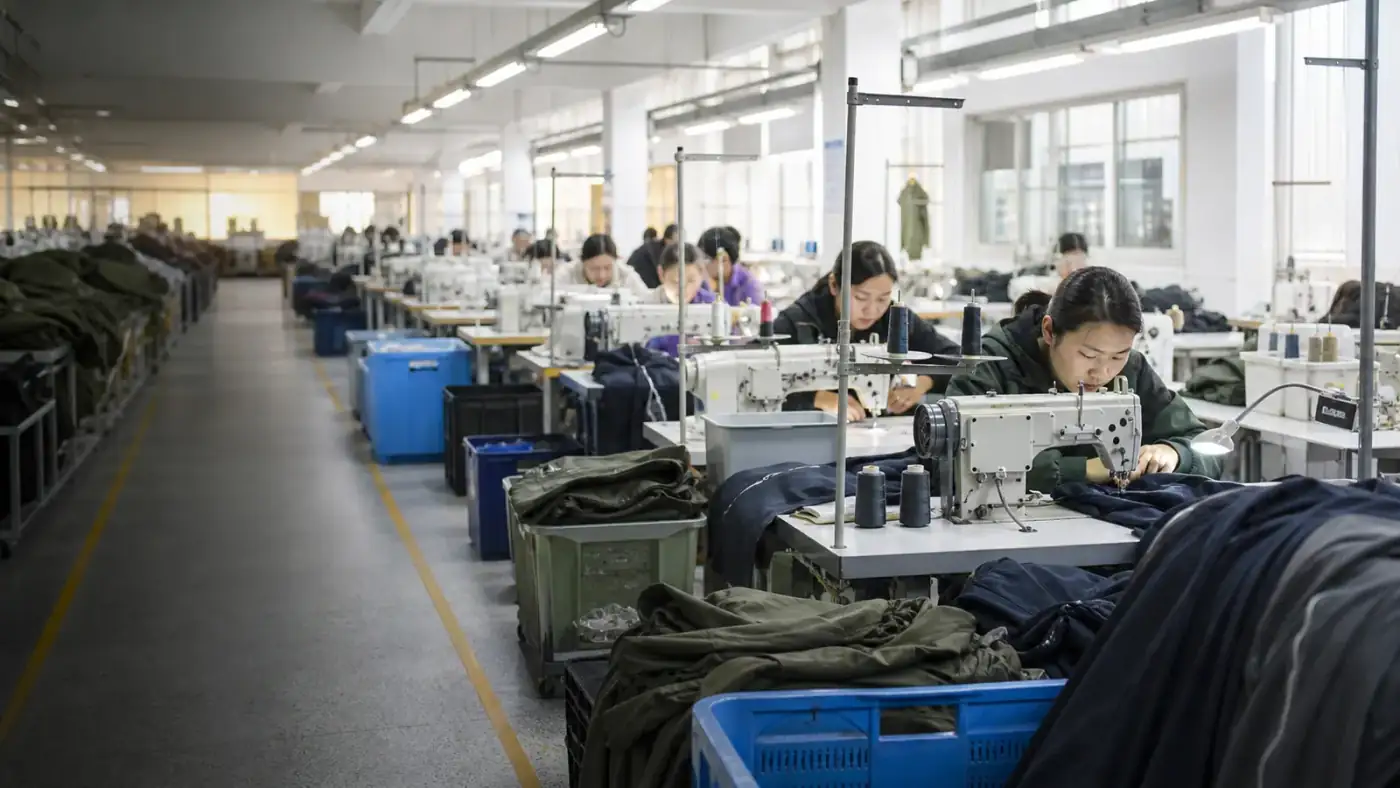 FACTORY — GARMENT SEWING AND MANUFACTURING